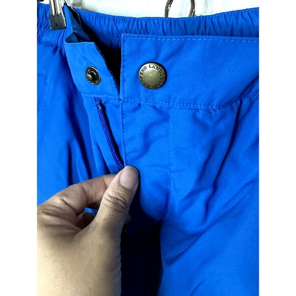 Lands' End Kids Blue Snow Pants – Size 10M – Waterproof Insulated Winter Pants - Picture 5 of 13